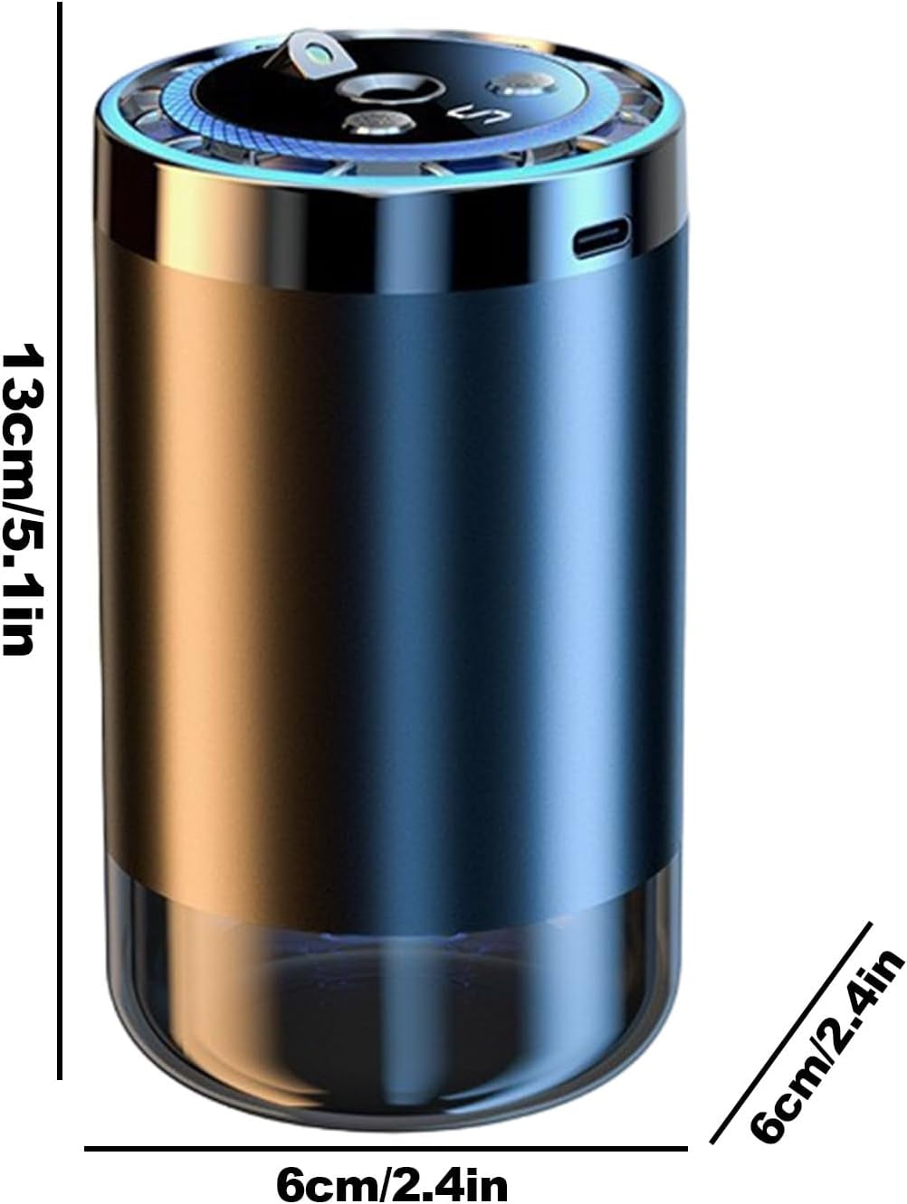 Désodorisant Voiture Personnalisé Rechargeable, Diffuseur Parfum Voiture Interieur, Sent Bon Voiture, Car Scents Gadget Voiture, Diffuseur Huiles Essentielles Romantique, Accessoire Voiture