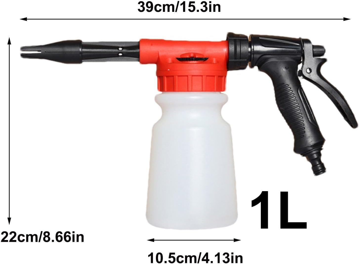 À Mousse De Lavage Sous Pression, Pulvérisateur De Mousse De Lavage De Voiture - Flacon Pulvérisateur De Mousse De Nettoyage Automobile 1L,Kit De Pulvérisation De Savon Pour Lavage De Voiture, Pour Le