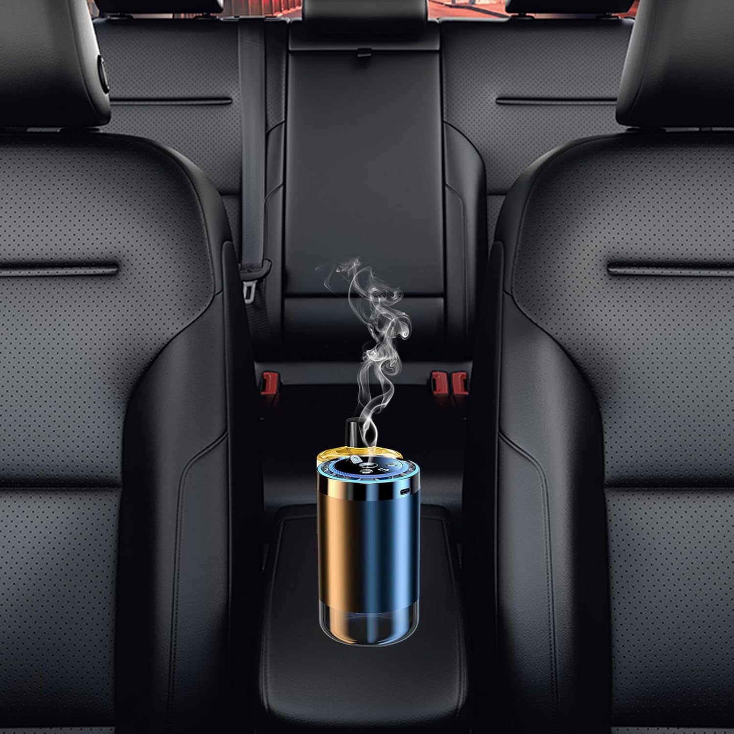 Désodorisant Voiture Personnalisé Rechargeable, Diffuseur Parfum Voiture Interieur, Sent Bon Voiture, Car Scents Gadget Voiture, Diffuseur Huiles Essentielles Romantique, Accessoire Voiture